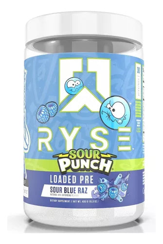 Ryse Loaded Pre SOUR BLUE RAZZ - 30 servicios