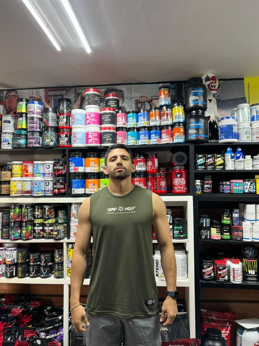 BADWOLF Tank Oversize Verde Militar