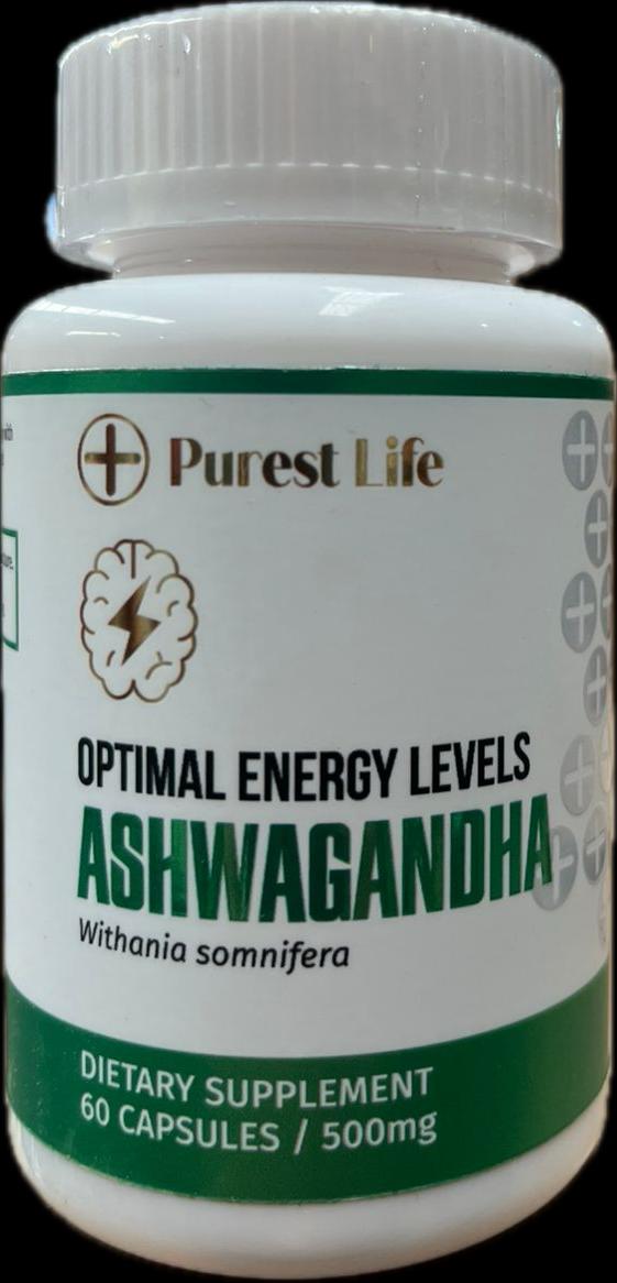 Purest Life ASHWAGANDHA 60caps