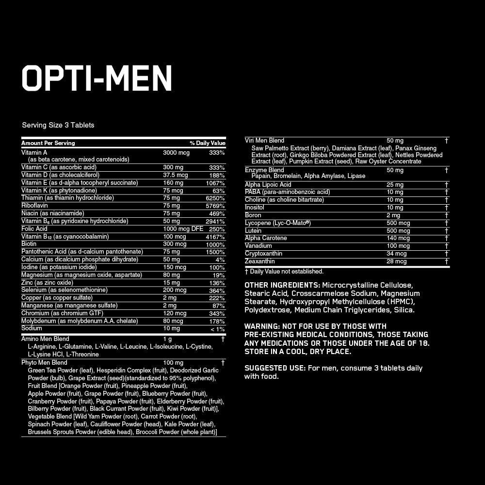 Opti-men - 150 caps