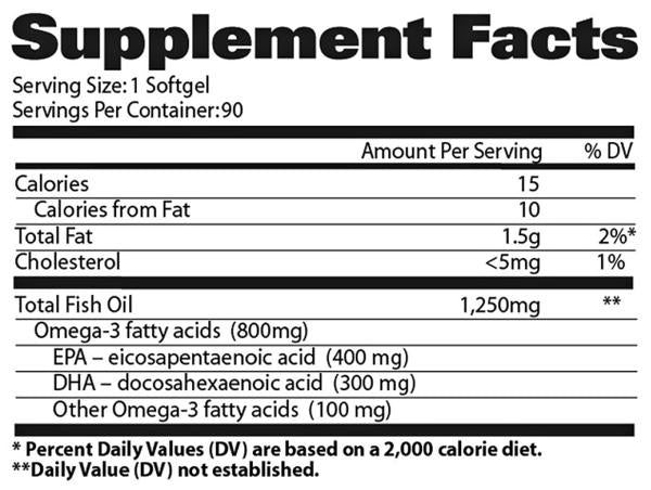 Omega 3 Gat - 90 capsulas