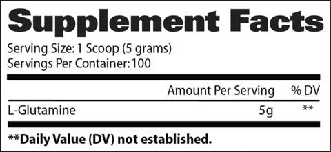 Glutamina - 300 grs